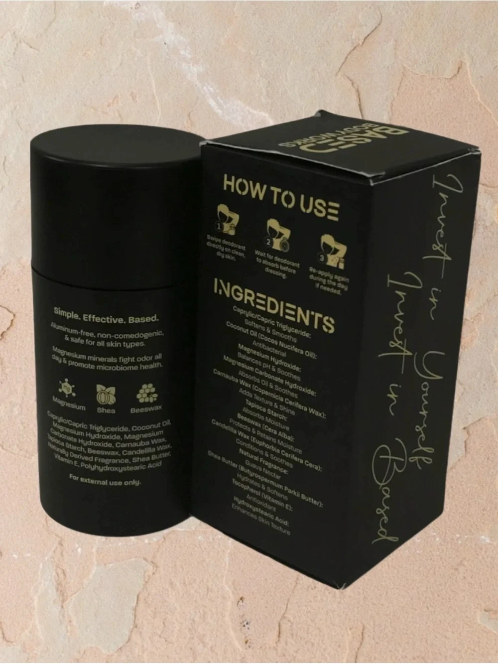 BASED BODYWORKS Guava Nectar Deodorant 2.6oz Aluminum Free Natural Clean NIB